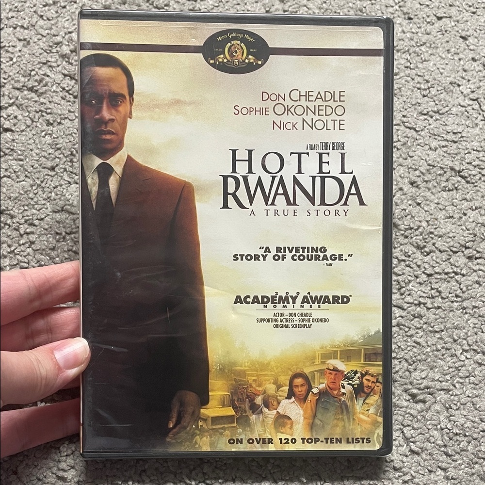 Hotel Rwanda DVD